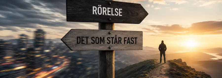 När mycket omkring oss förändras blir ledarskapets uppgift inte bara att skapa rörelse, utan också att tydliggöra vad som ska stå fast.
