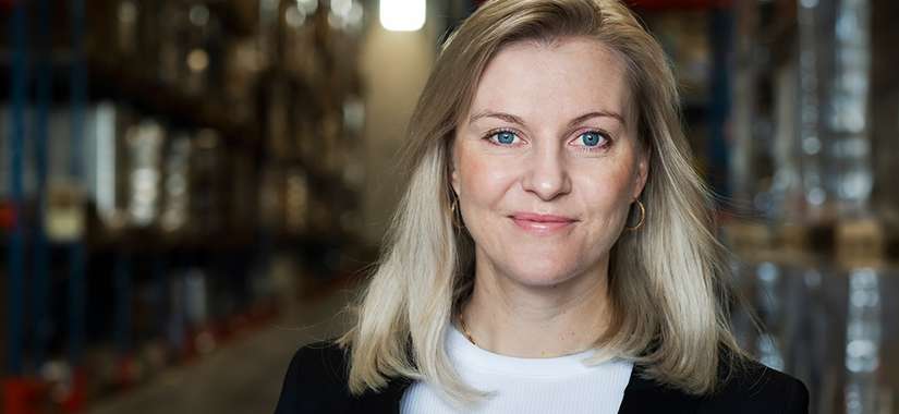 Evelina Lindgren, koncernchef S-Pack och vinnare av utmärkelsen Årets Unga VD 2015.